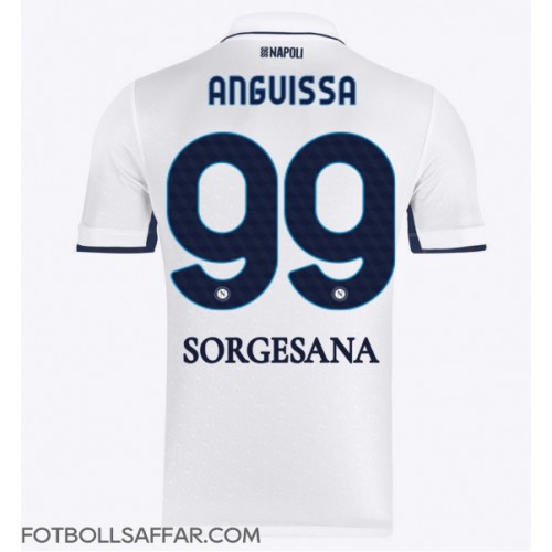 SSC Napoli Frank Anguissa #99 Bortatröja 2024-25 Kortärmad